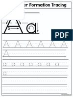 A Z Letter Formation Tracing AF4A 899D DBE0