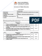 Assignment DBB2103 BBA 3 Set-1 and 2 March 2023