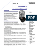 F Se Eries ITB: Integr Rated Act Uator and D Throttl e Body (4 48, 60, 68 8 MM)