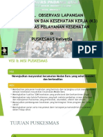 PKM Helvetia PPT PKL Perkesmas