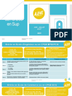 Programmes Entrée en Sup