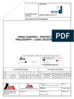 HRSG Control / Protection Philosophy / Logic Description: Project