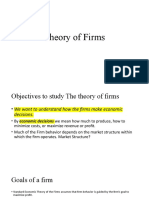 Theory of Firms