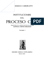 Carnelutti - Instituciones de Proceso Civil (1941) (Fragmentos)