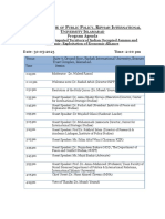 Agenda G20 Seminar