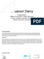 Ecuacion Darcy