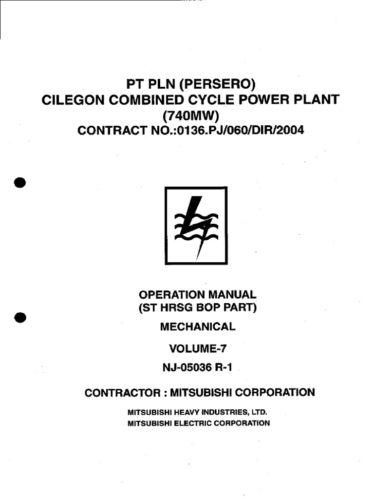 Vol 7.om - St-Mechanical (Demin Water Sys-Service Water Sys-Instrument ...