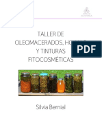 Manual Taller de Oleomacerados y Tinturas Fitocosméticas