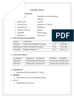 Curriculum Vitae