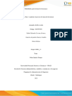 Unidad 1 - Paso 2 Analizar El Proceso de Toma de Decisiones - GRUPAL