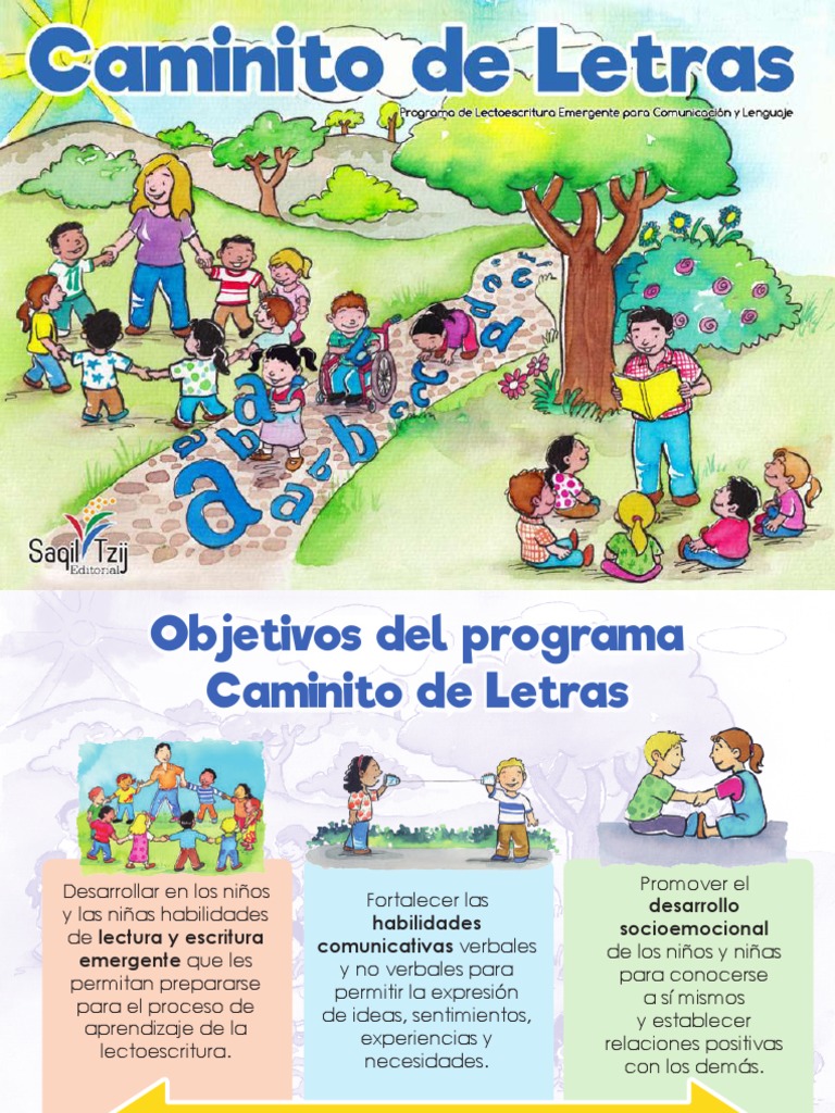 Caminito de Letras: Programa Infantil | PDF | Estudios de idiomas ...