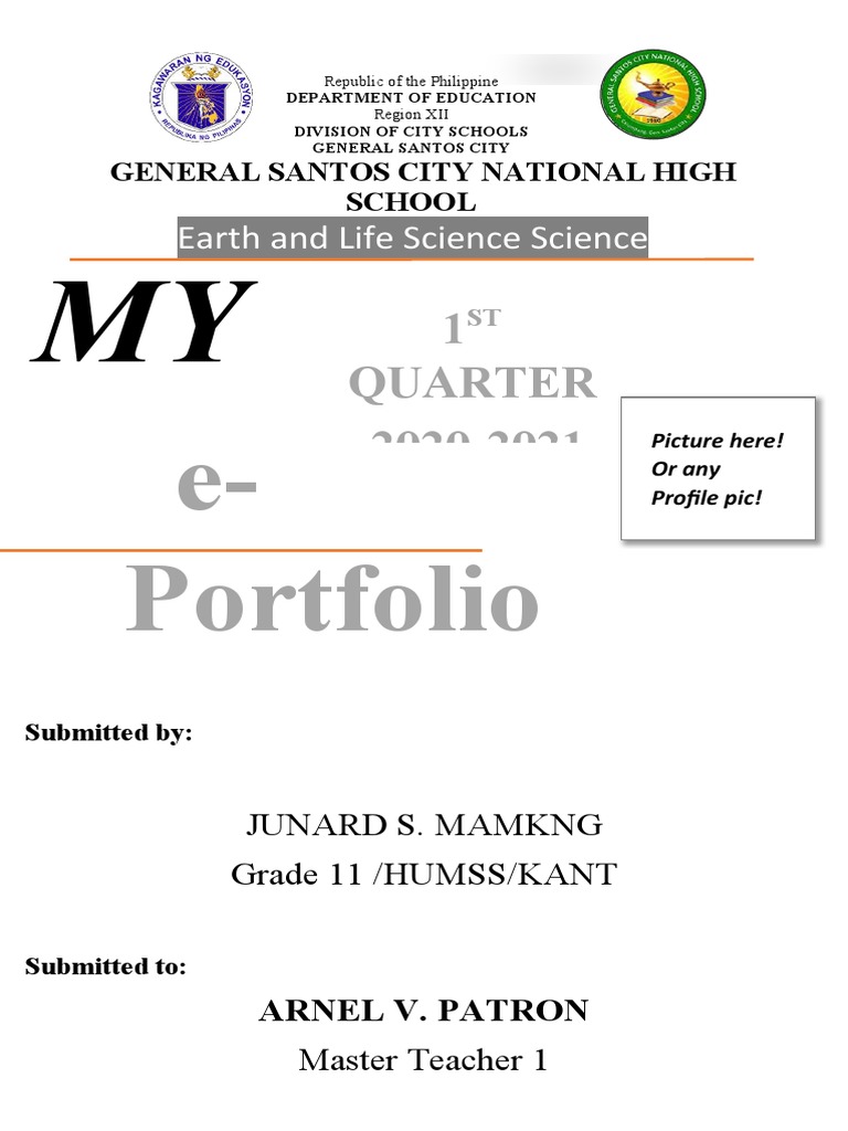 Earth and Life Science e-Portfolio | PDF