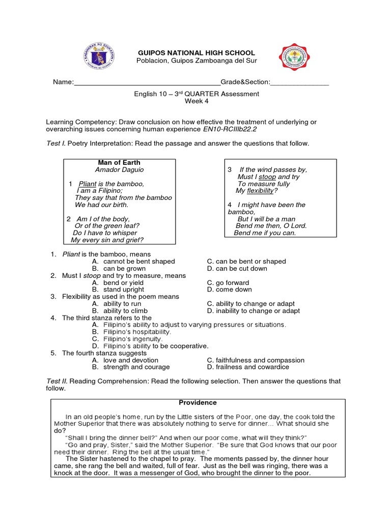 Module 4 Summative Test Pdf