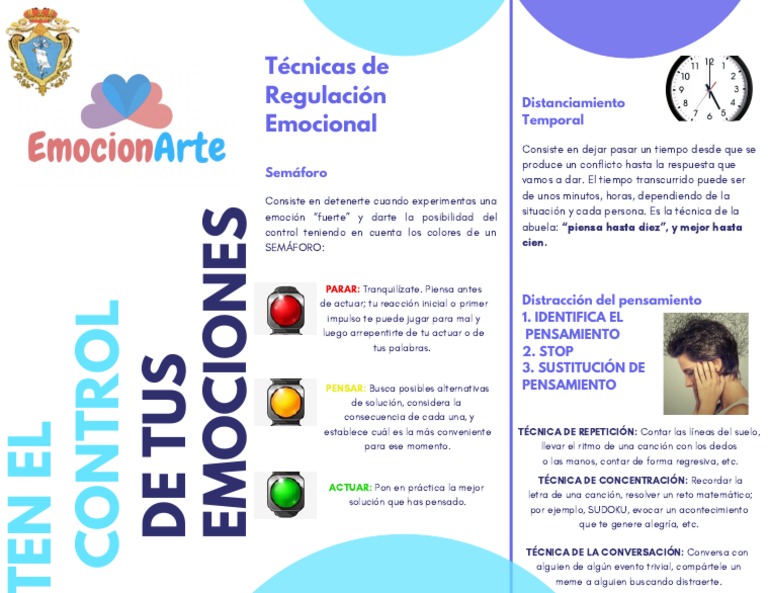 Técnicas de Regulación Emocional | PDF | Pensamiento | Las emociones