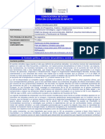 Convocatoria de Datos para Una Evaluación de Impacto: Ítulo de La Iniciativa Principal Unidad Responsable