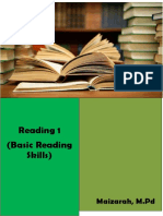 Reading I (Basic Reading Skills)