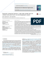 Agostinucci Et Al. (2016) - Ergonomic Comparison Between A Right Angle Handle Style and Standard Style Paint Brush