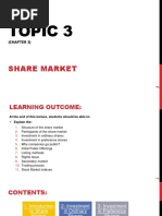 Topic 3 - Share Market