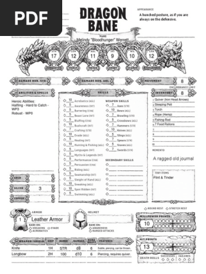 DB - Pregen - Young Halfling Hunter