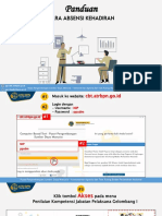 Panduan Pengisian Absensi - CBT