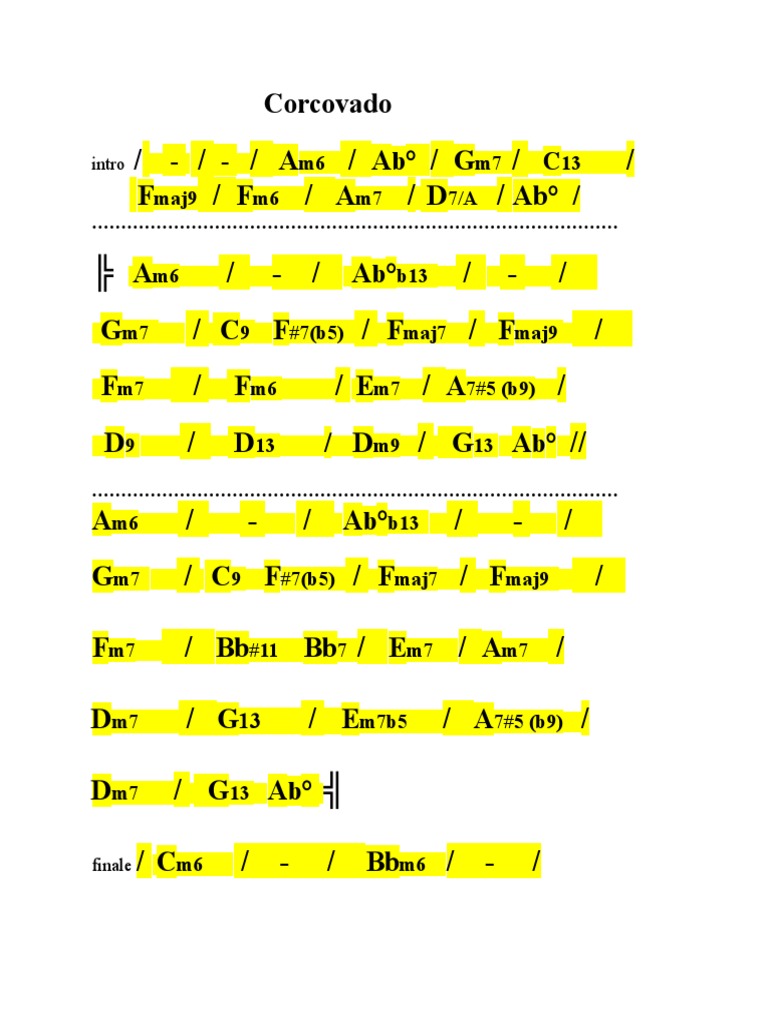 Corcovado PDF