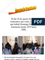 Visita A La Casa de Domingo Faustino Sarmiento