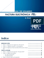 Manual de Usuario Factura Electrónica FEL ANULACIÓN
