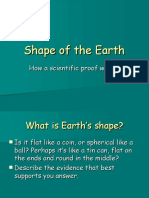Proof of Earth's Shape