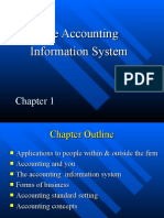 The Accounting Information System Chapter 1