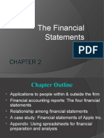 The Financial Statements Chapter 2