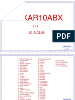 Toshiba INVENTEC DAKAR10ABX CS Dk10ABXG 6050A2509701 A01 Schematic Diagram