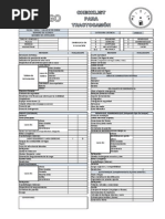 Formato Inspección de Motos