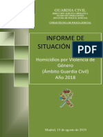 INFORME de Situacion 4-2019 VICTIMAS MORTALES VIOGEN Año 2018