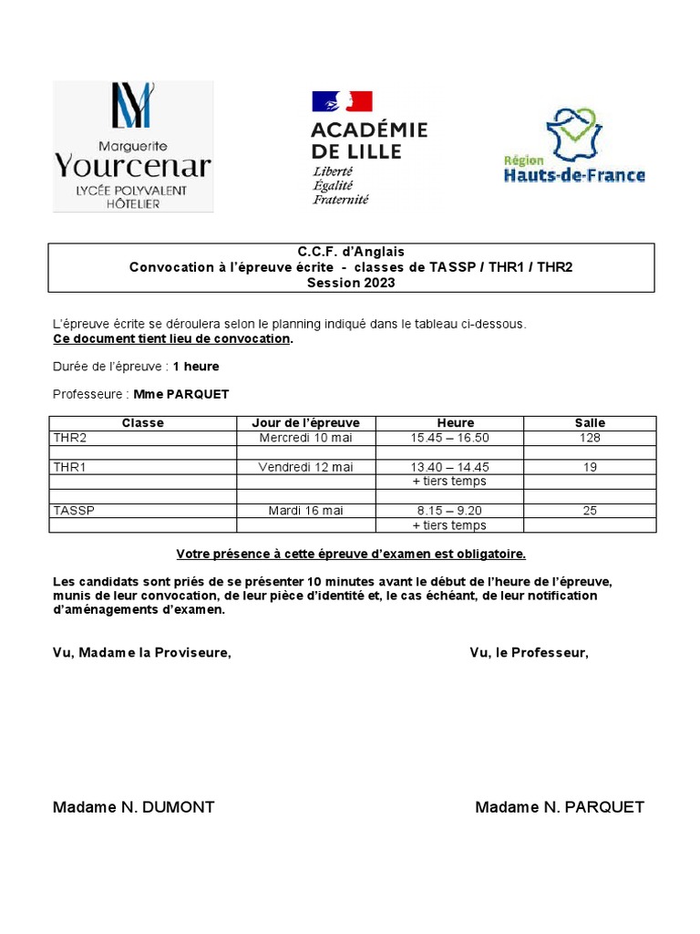 Sujet Bac Pro Anglais 2023 Convocation CCF Anglais Bac Pro Ecrit | PDF