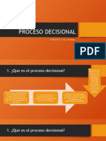 Proceso Decisional