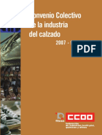 Convenio Colectivo de La Industria Del Calzado: 2007 - Febrero 2010