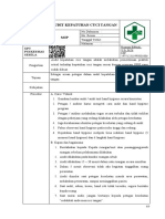 Sop Audit Kepatuhan Cuci Tangan