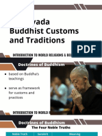 Theravada Customs and Traditions