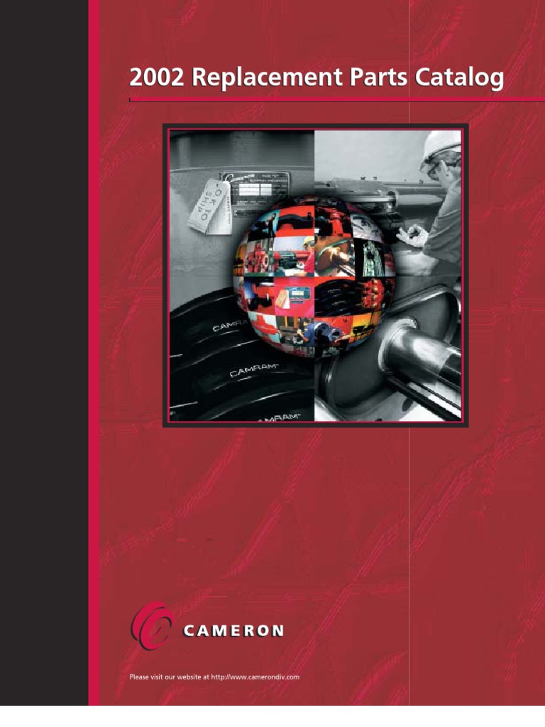 2002 Cameron Replacement Parts Catalog | PDF | Piston