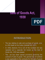 Sale of Goods Act