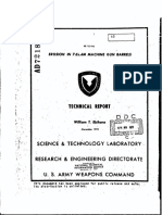 Erosion in 7 - 62MM Machine Gun Barrels