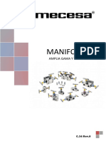 MANIFOLDS AMPLIA GAMA Y CALIDAD. C.34 Rev.0 DTURMO MECESA 01_01_2016
