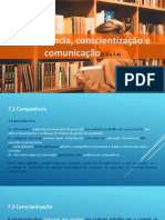 Competência (7.2), Conscientização (7.3) e Comunicação (7.4)
