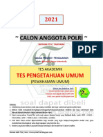 PU - Pengetahuan Umum Bintara PTU 2021 - Unlocked