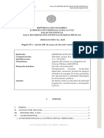 JEP Ordena La Libertad Del Exgobernador de Sucre, Salvador Arana