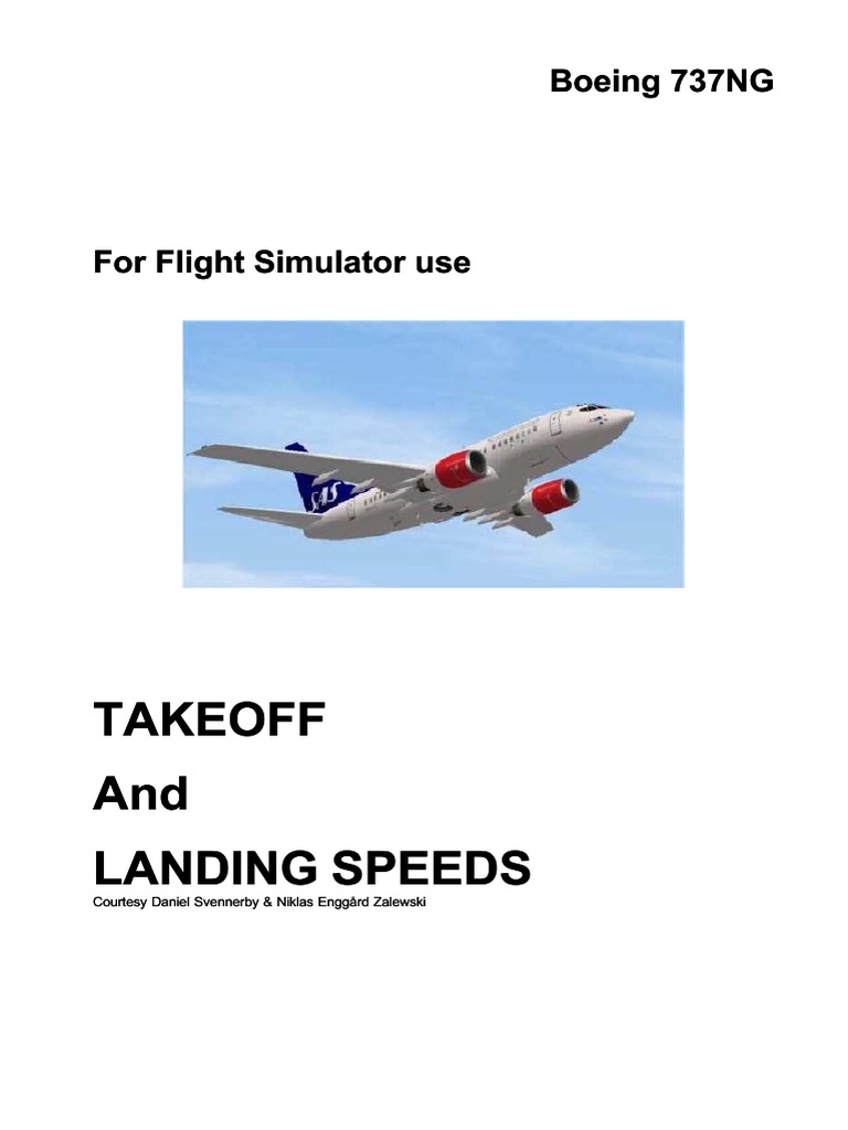 Manual Take Off and Landing Book Off The The 737 PDF