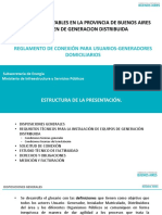 Reglamento de Conexion para Usuarios Generadores Domiciliarios Anexo I