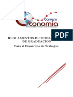 Reglamentos Economía