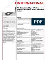 4-3 Directional Spool Valve 4WE6E