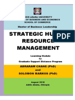 Strategic Human Resource Managment